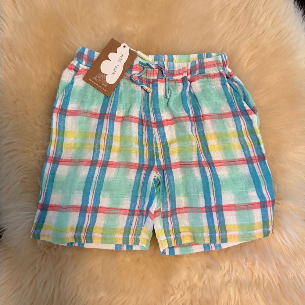 Angel Dear Organic cotton muslin‎ shorts